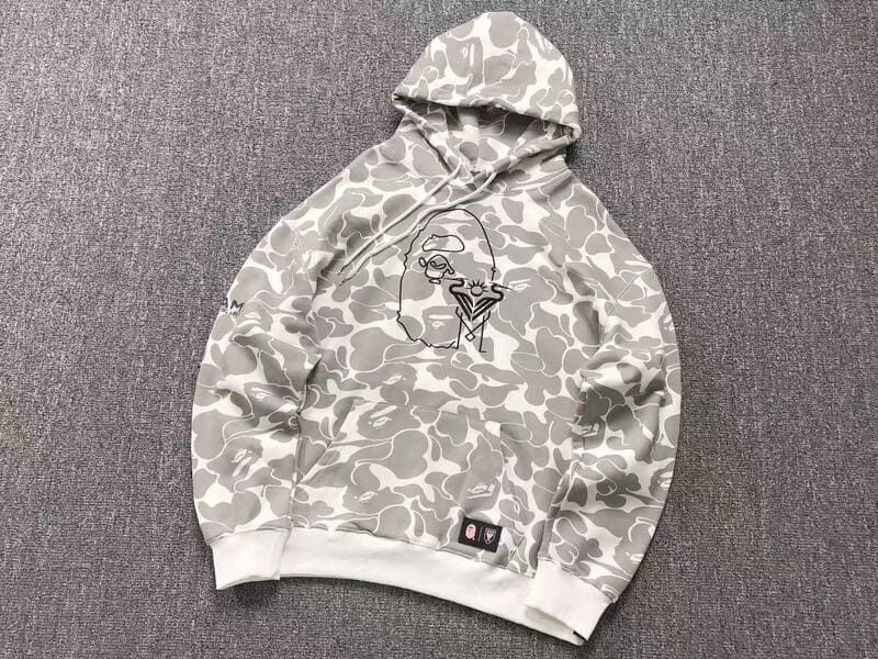 Moletom Bape x Inter Miami Camo Cinza
