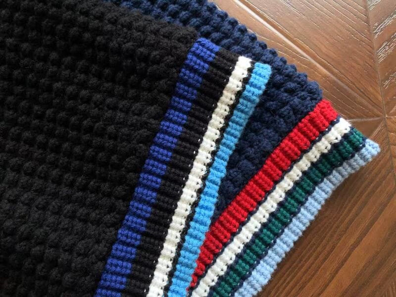 Conjunto Casablanca Crochê Gothic Azul