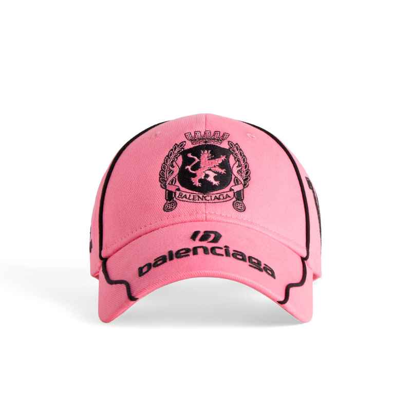 Boné Balenciaga Paris Soccer Pink