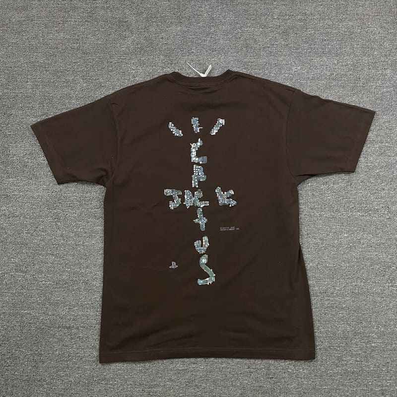 Camiseta Cactus Jack Travis Scott x Playstation