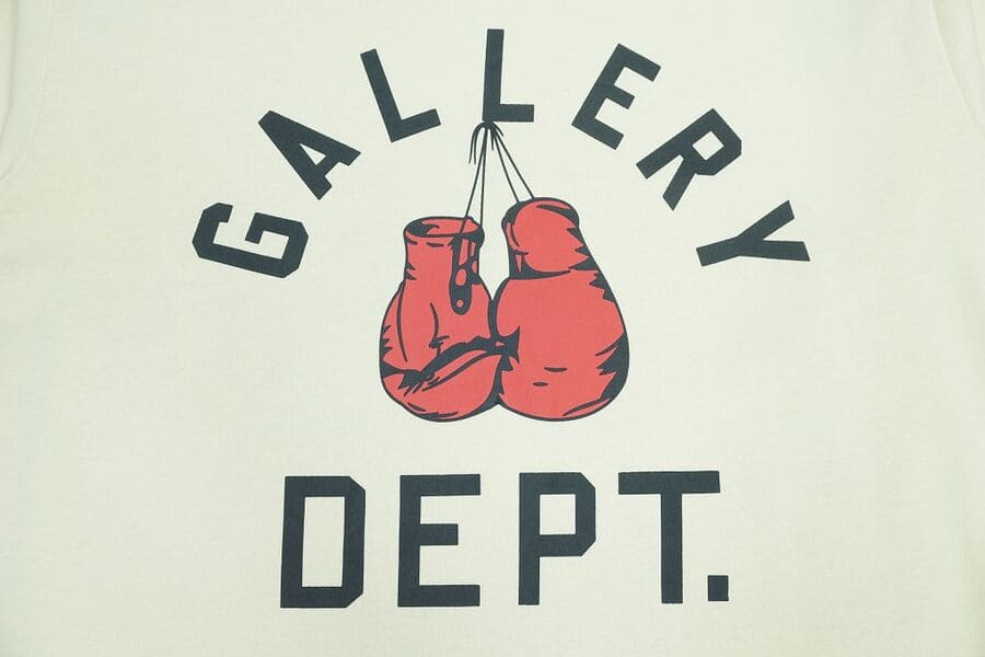 Camiseta Gallery Dept. Boxing Vintage Beje