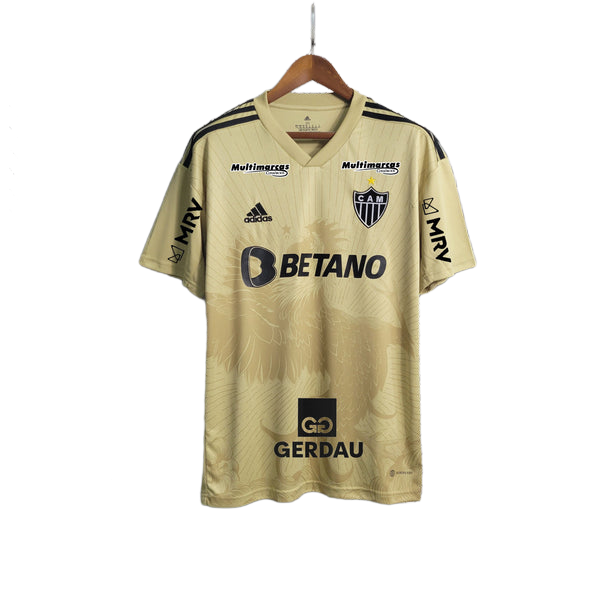 Camisa Atlético Mineiro 22/23 III Third - Todos os Patrocínios - Versão Torcedor