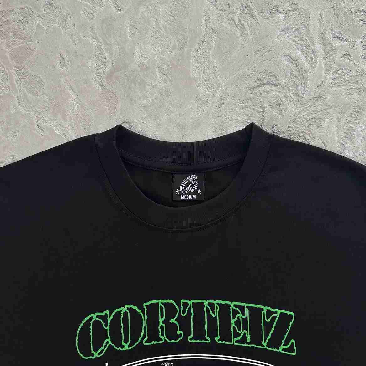 Camiseta Corteiz Og Alcatraz Itália Preta