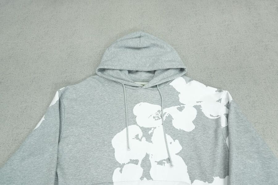 Moletom Denim Tears Big Cotton Wreath Grey