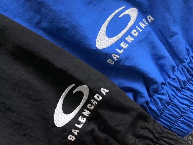 Jaqueta Balenciaga Jersey Azul