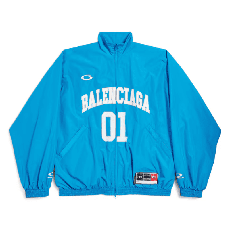 Jaqueta Balenciaga Jersey Azul