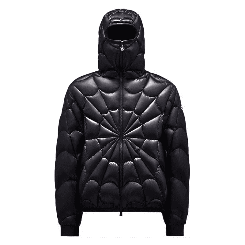 Jaqueta Moncler Violier Spider-Man Preta