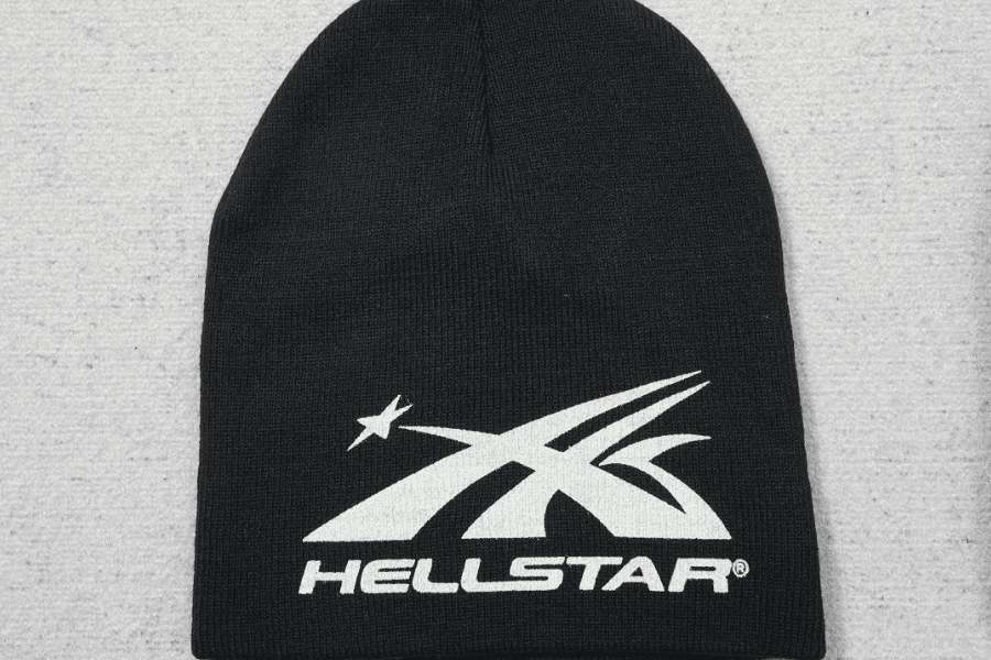 Touca Hellstar Preta/Branca