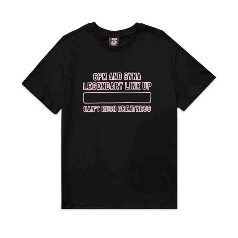 Camiseta Syna World x 6PM Rush Greatness Preta