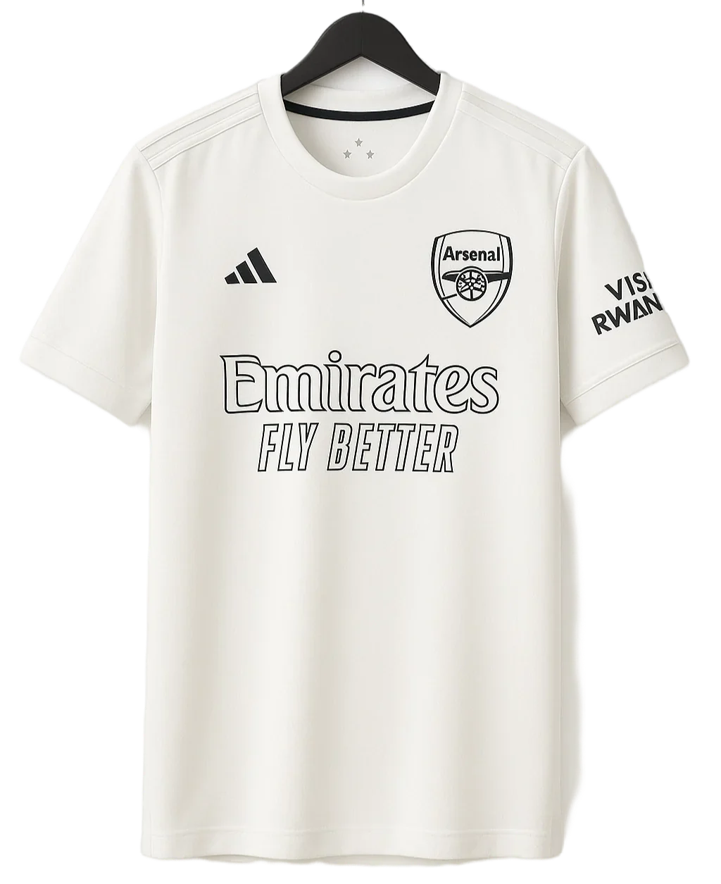 Camisa Arsenal 25/26 Edição Especial - Branco - Versão Torcedor