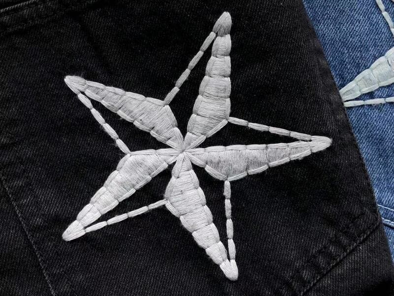 Conjunto Corteiz C-Star Denim Jeans Preto