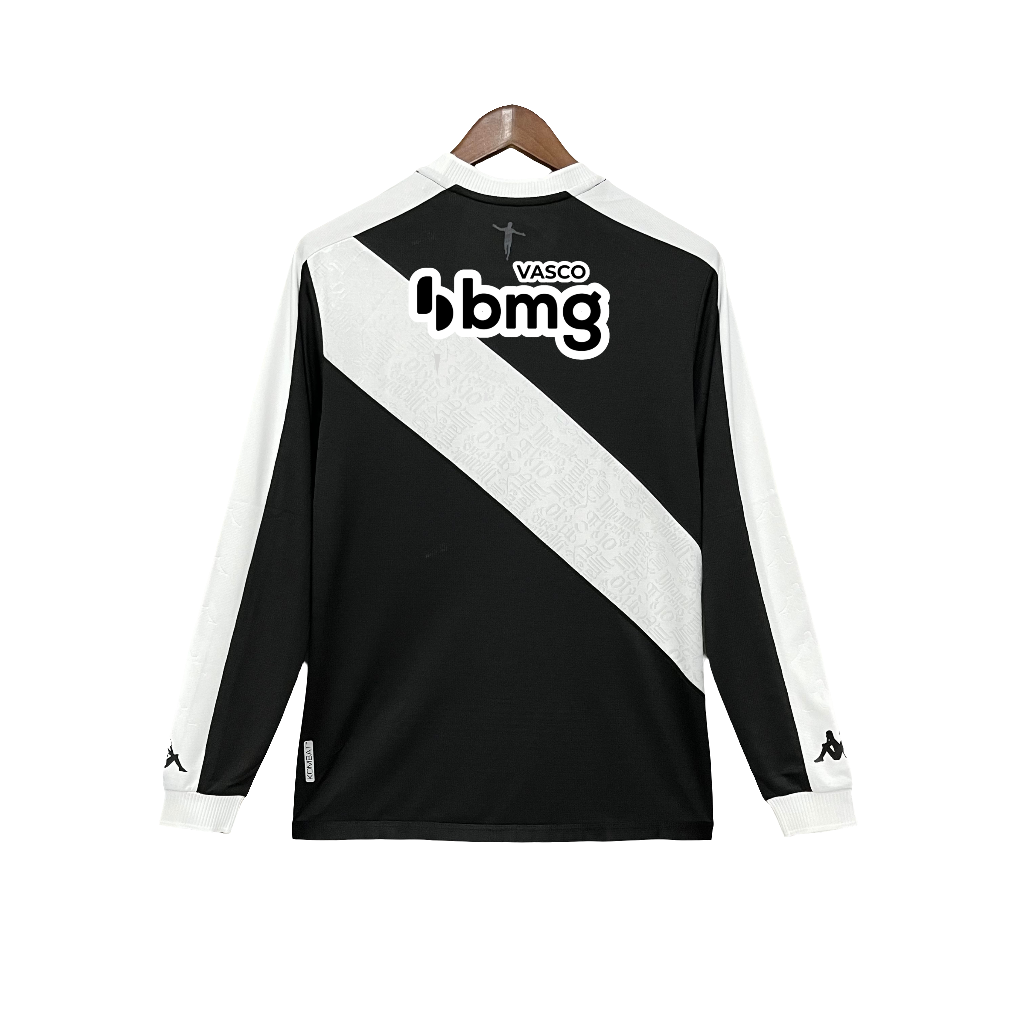 Camisa Vasco 24/25 I Home - Todos os Patrocínios - Manga Longa