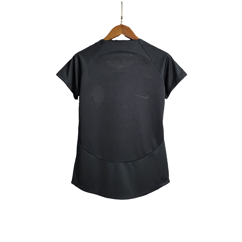 Camisa Corinthians 22/23 Treino - Preto - Feminina