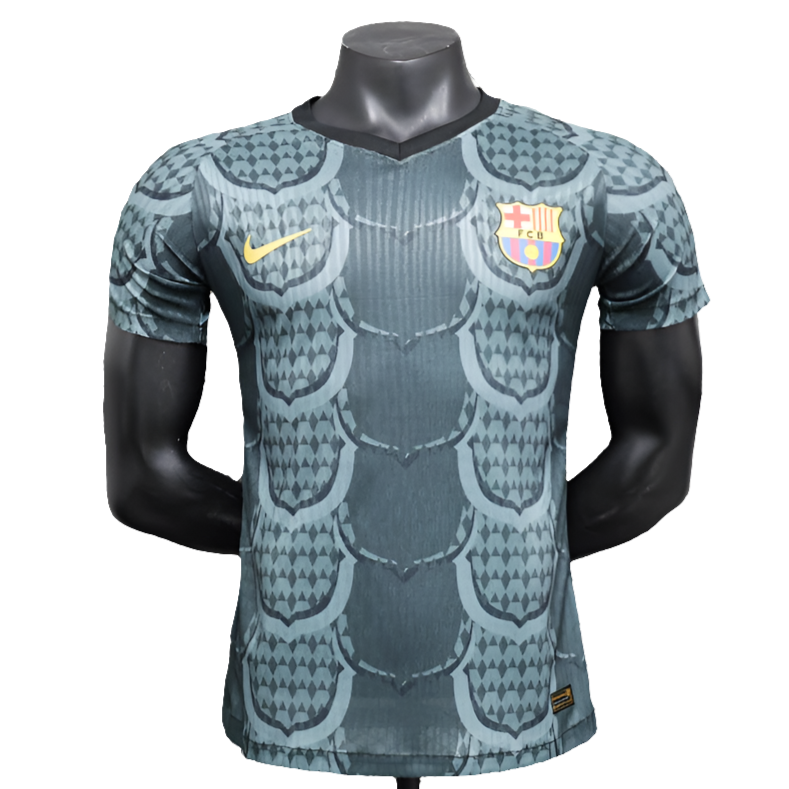 Camisa Barcelona 25/26 Edição Especial - Cinza - Versão Jogador