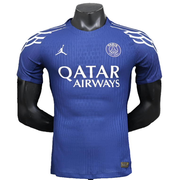 Camisa Paris Saint-Germain (PSG) 25/26 Treino - Azul Marinho - Versão Jogador