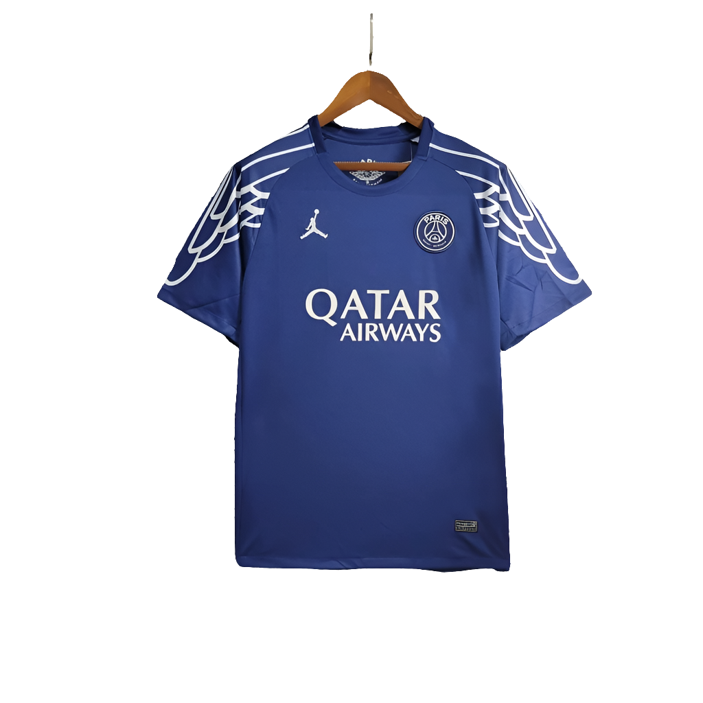 Camisa Paris Saint-Germain (PSG) 25/26 Treino - Azul Marinho - Versão Torcedor