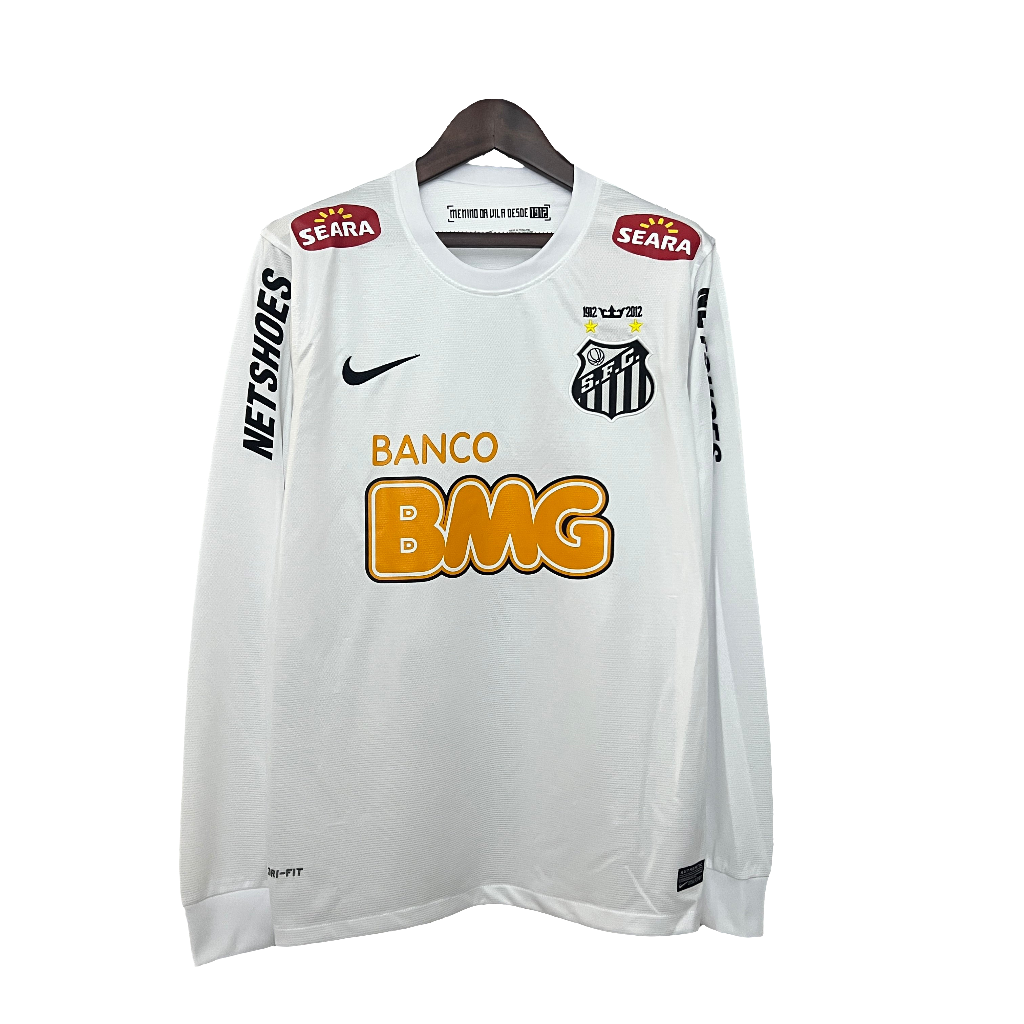 Camisa Santos 11/12 I Home - Versão Retrô Manga Longa