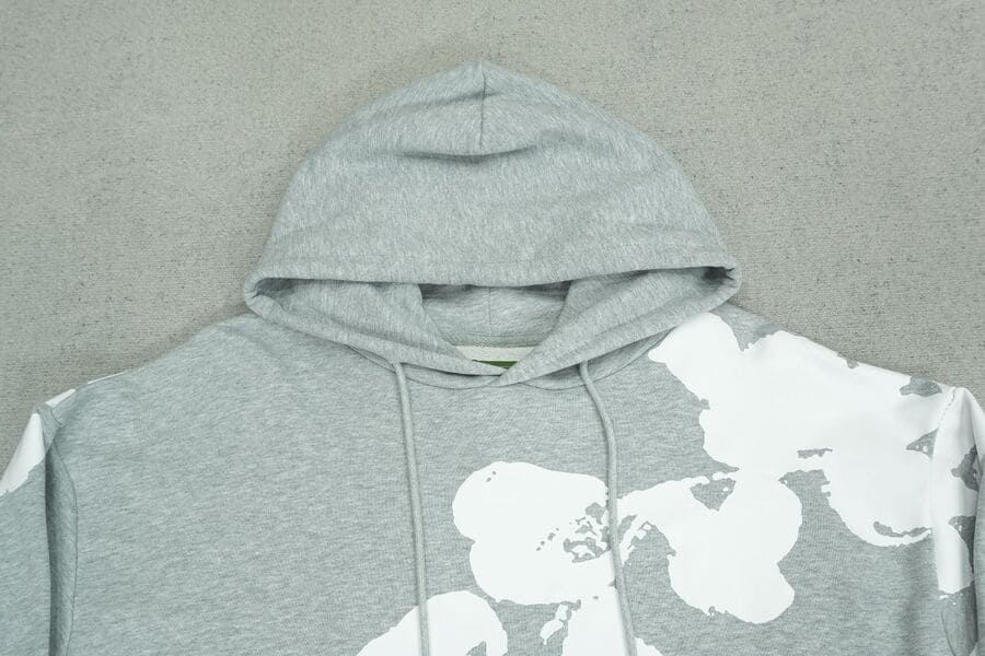 Moletom Denim Tears Big Cotton Wreath Grey