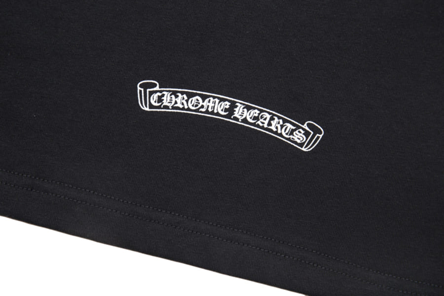 Camiseta Chrome Hearts Cross Colour Preta