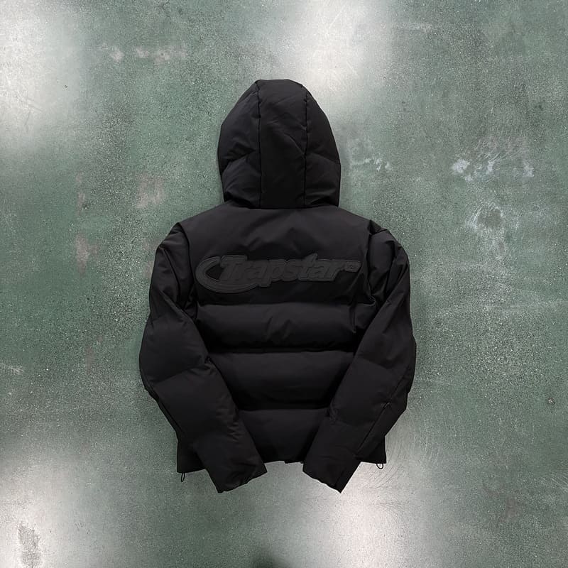 Jaqueta Trapstar Hyperdrive Technical Puffer Black