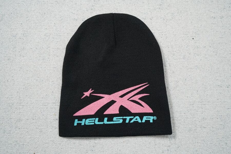 Touca Hellstar Preta/Rosa