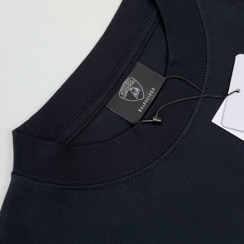 Camiseta Balenciaga Lamborghini Faded Black