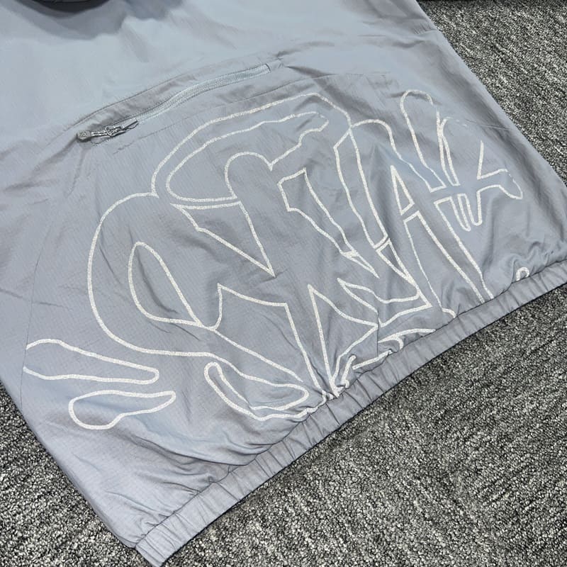 Jaqueta Synaworld Storm 'In My Bag' Cinza