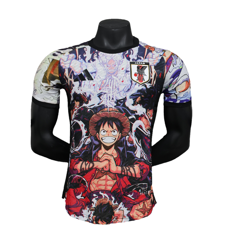 Camisa Japão 25/26 Edição Especial Anime - Branco - Versão Jogador