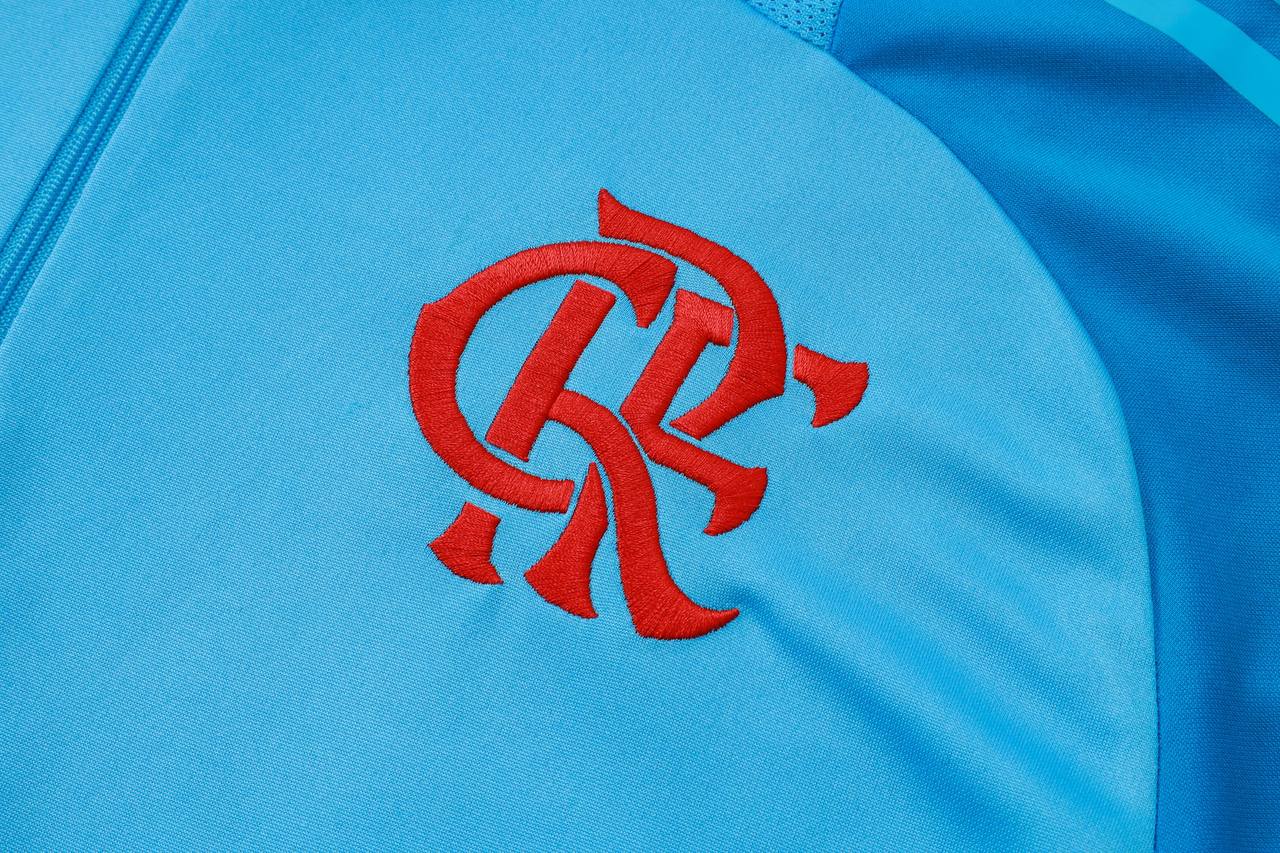 Conjunto do Flamengo Azul Claro 2025